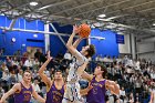 MBBall vs Emerson  Wheaton College Men's Basketball vs Emerson College is the first round of the NEWMAC Basketball Championships. - Photo By: KEITH NORDSTROM : Wheaton, basketball, NEWMAC MBBall2024